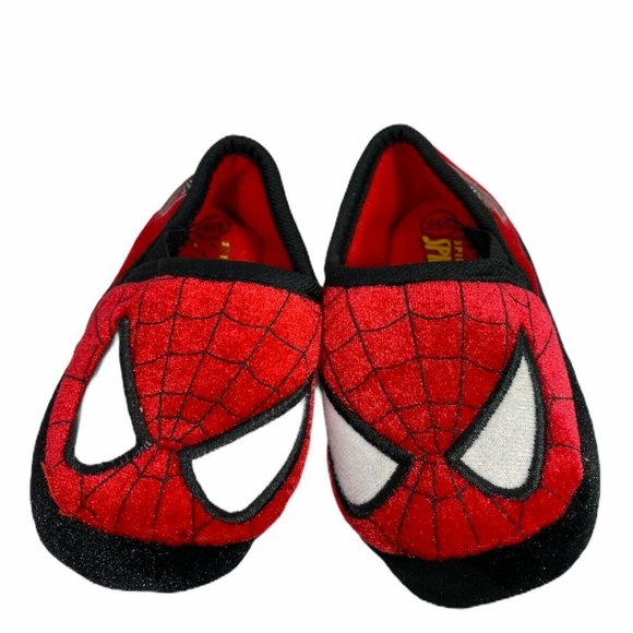 Marvel Other - Marvel Spiderman Toddler Boys House Slippers Shoes